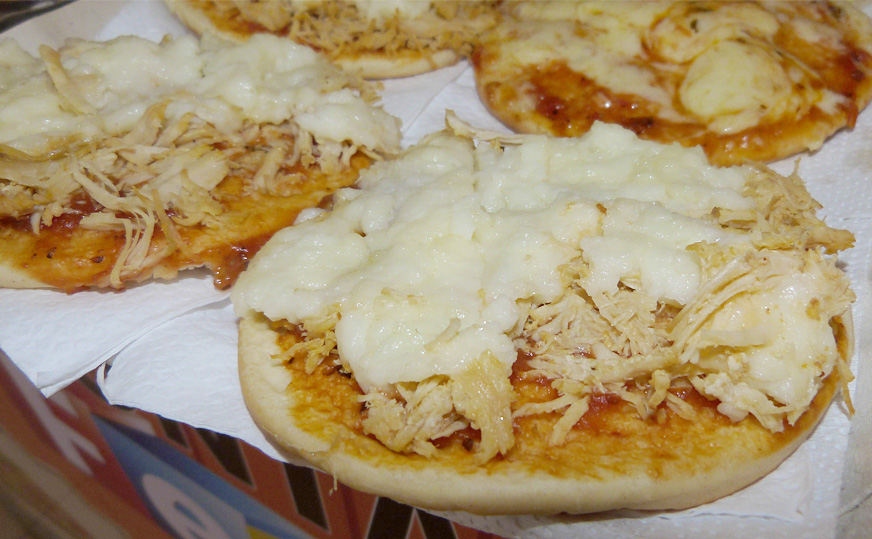 Barraquinha de pizza festa infantil